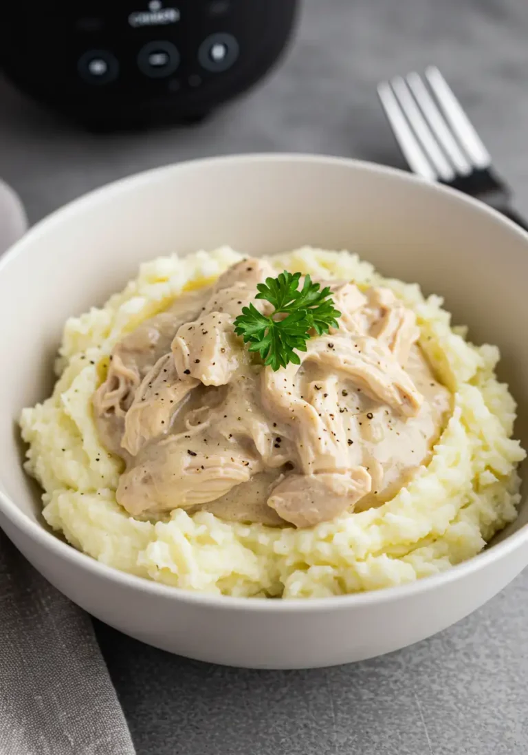 Crockpot Chicken and Gravy
