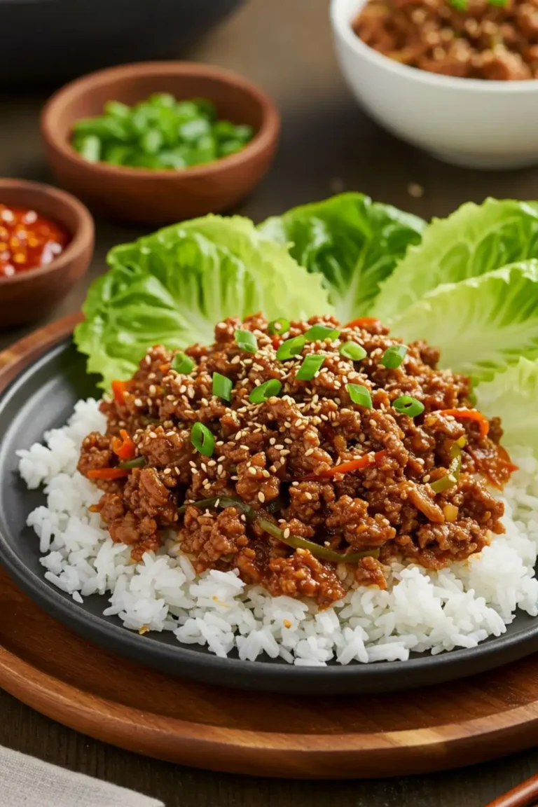 ground beef bulgogi