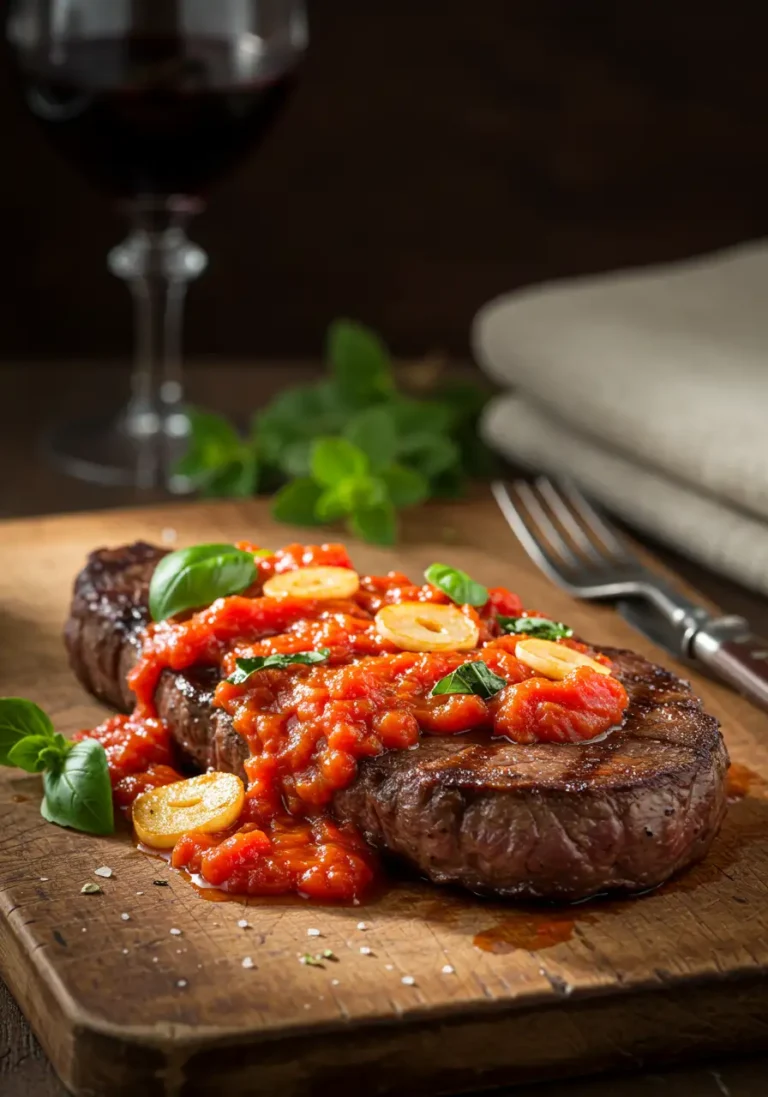 steak pizzaiola