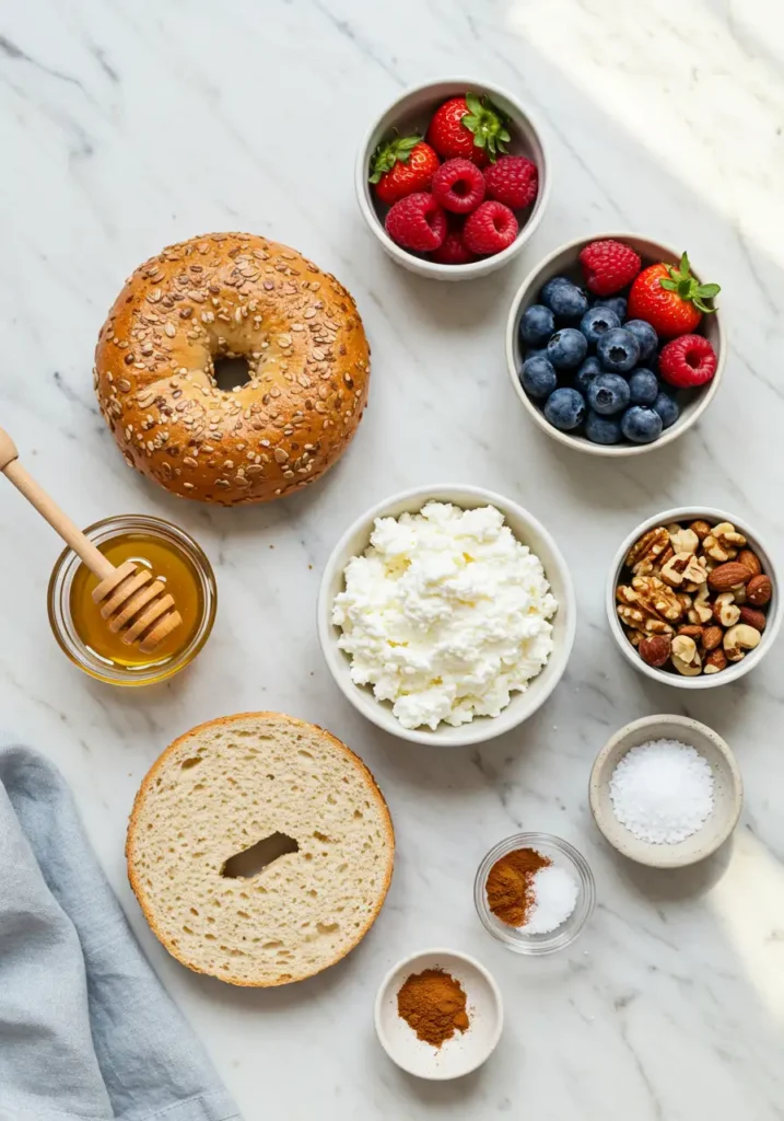 Cottage Cheese Bagel Recipe