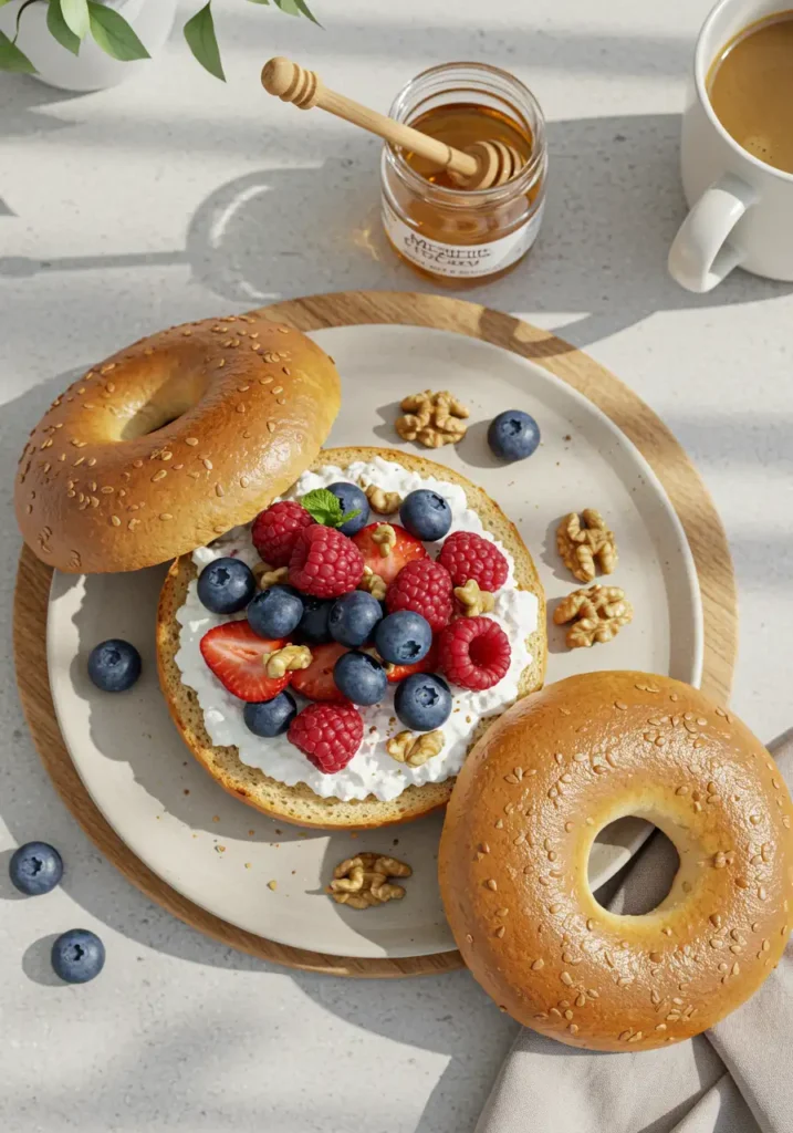 Cottage Cheese Bagel Recipe