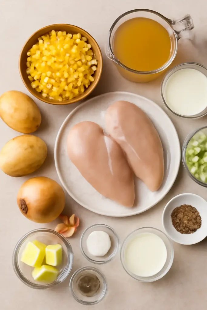 chicken corn chowder recipe
