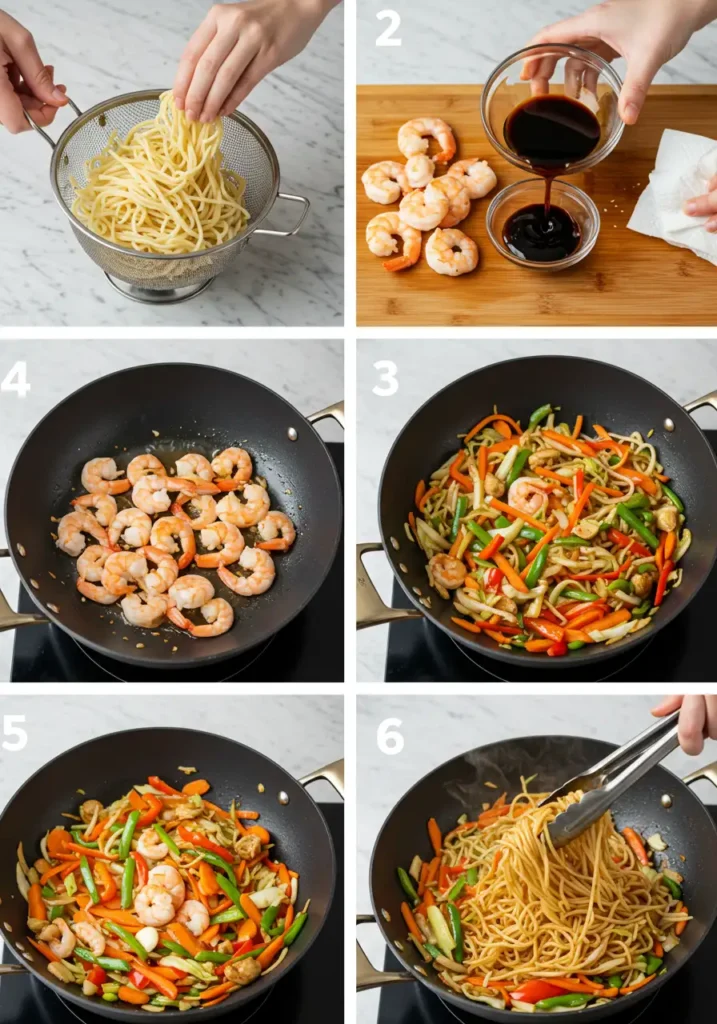 shrimp lo mein recipe​