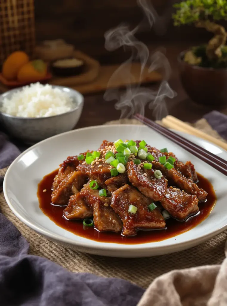 Mongolian beef recipe