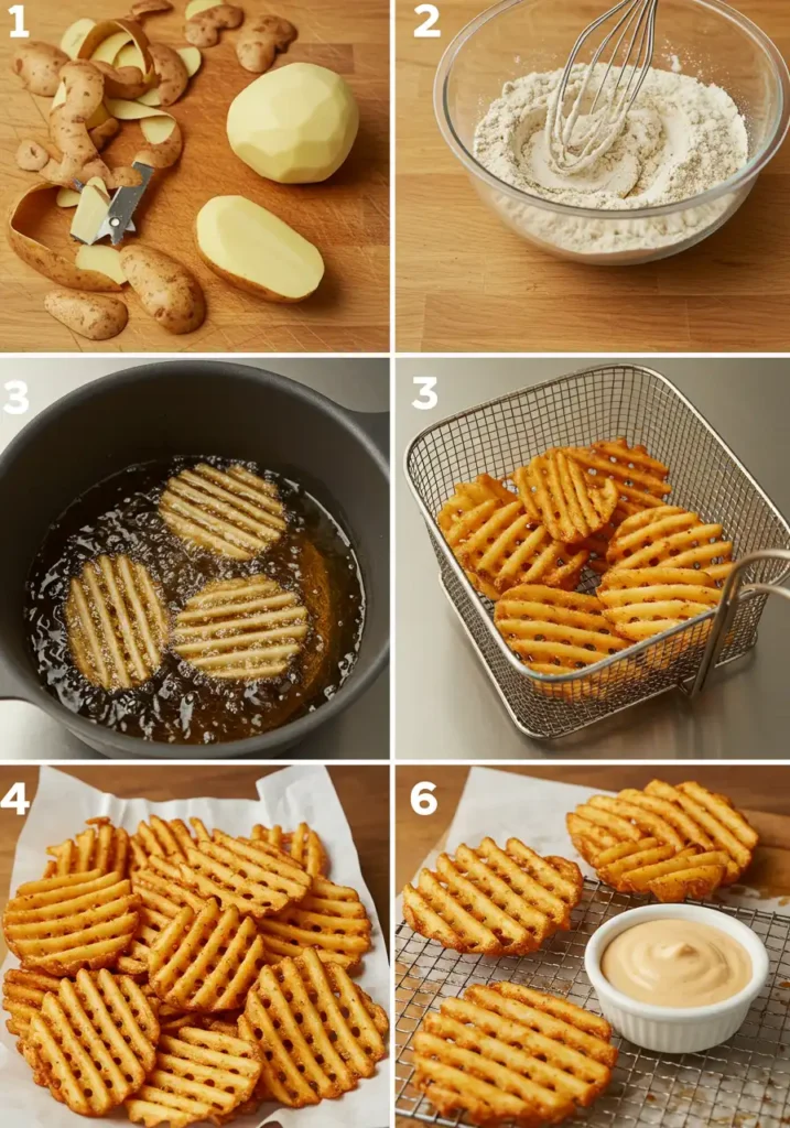 Chick fil a waffle fries recipe