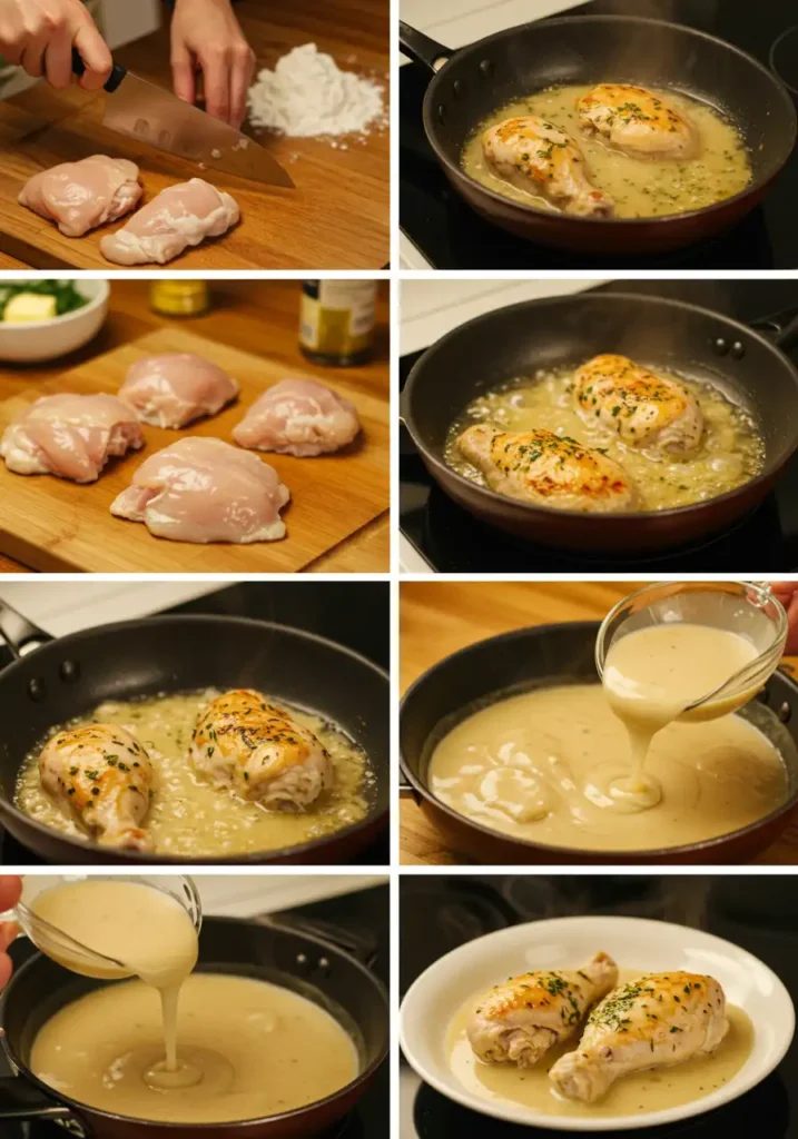 Chicken and gravy recipe