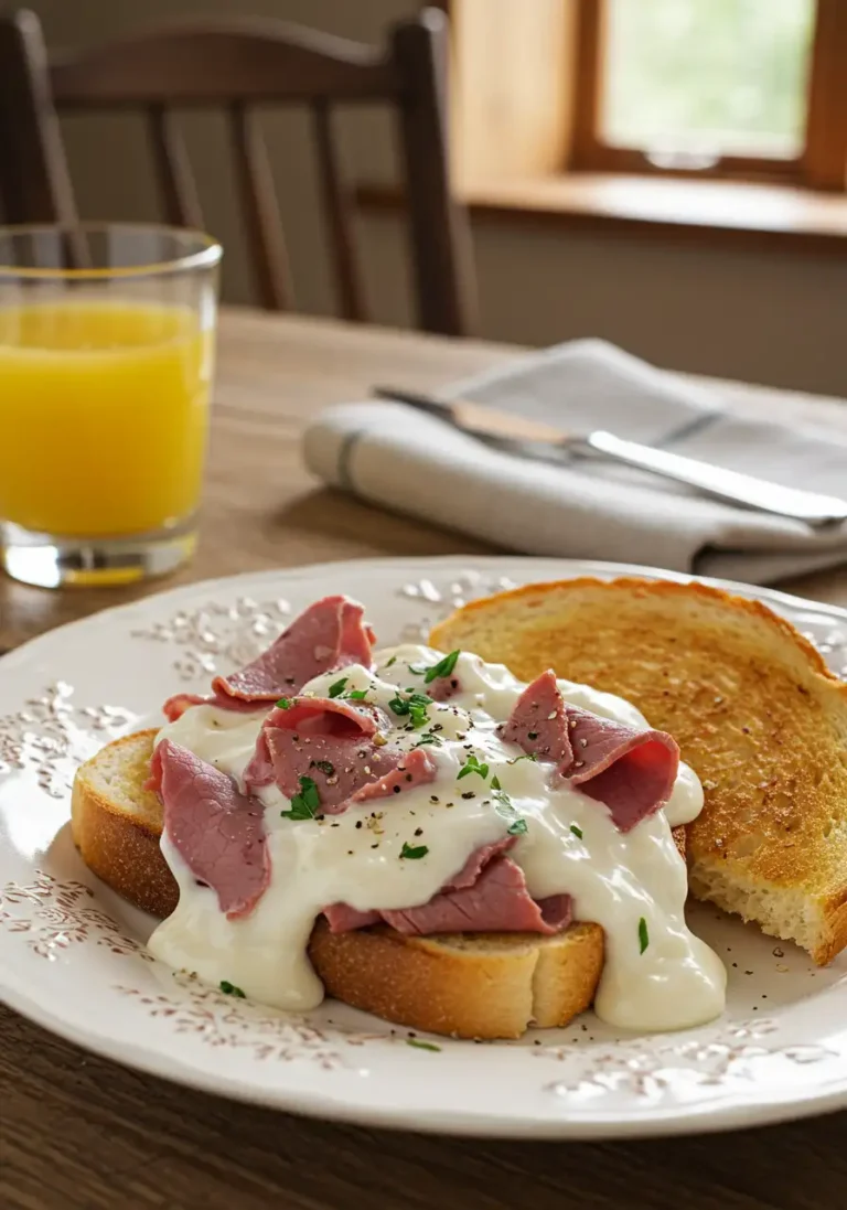 Chipped beef recipe