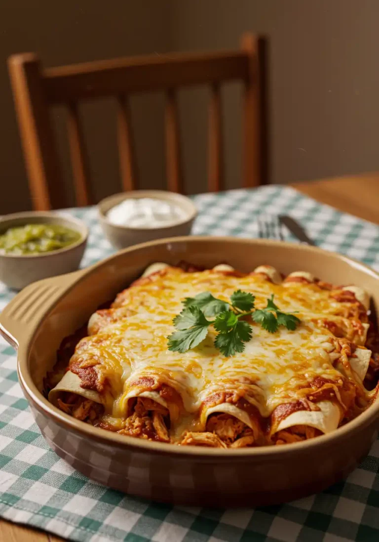 Easy chicken enchilada recipe