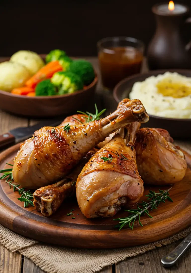 Turkey drumstick recipe