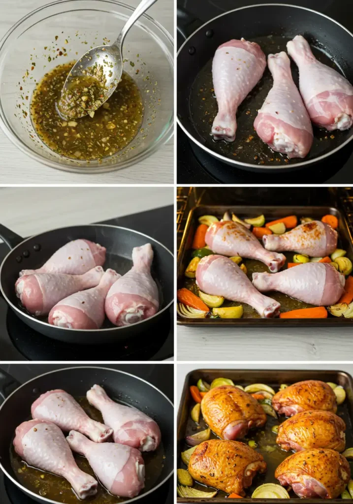 Turkey drumstick recipe