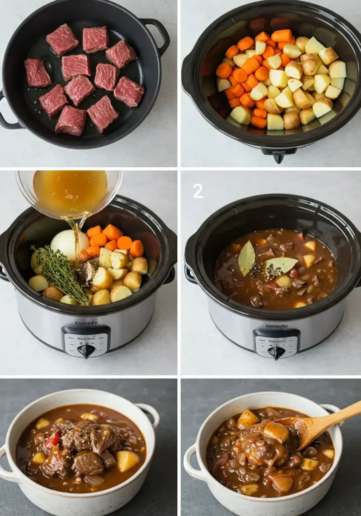 beef stew recipe crock pot​