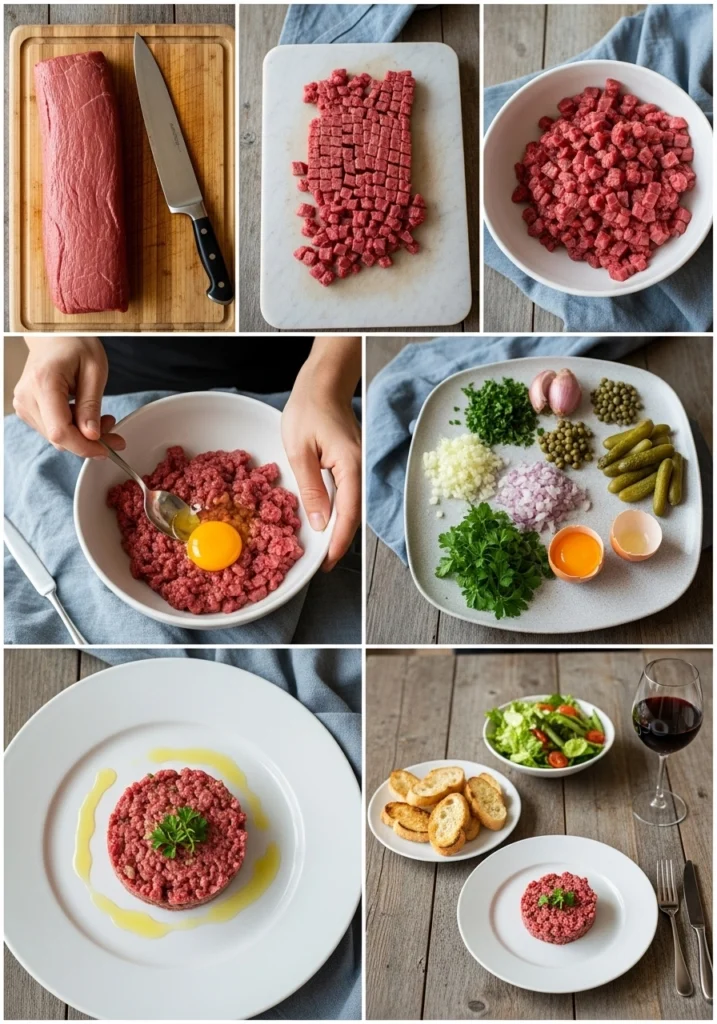 Beef tartare recipe