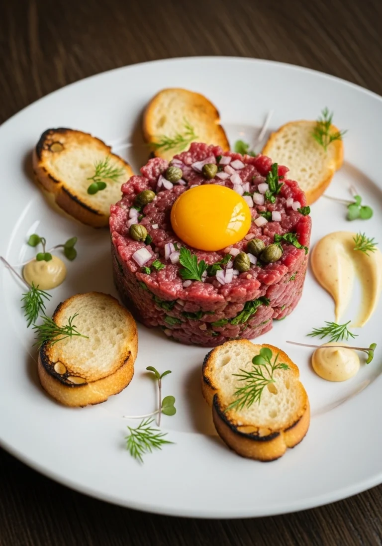 Beef tartare recipe